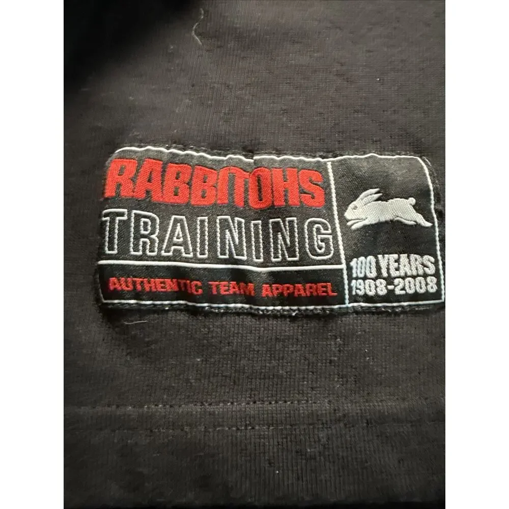SOUTH SYDNEY RABBITOHS Training Rugby Pullover ISC 1908-2008 Centennial Mens M